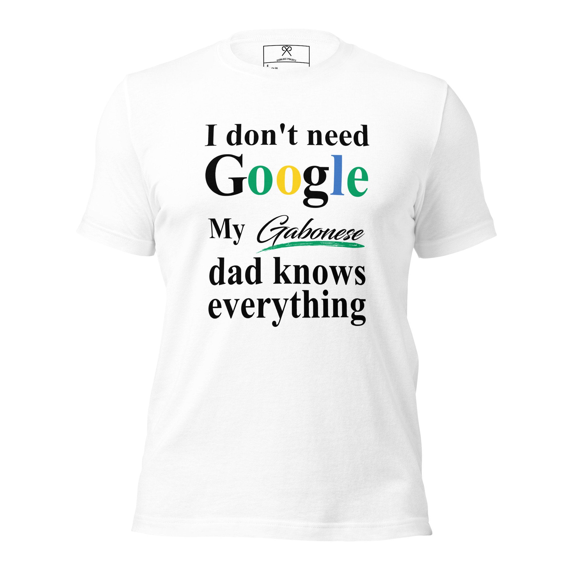 Gabonese Dad Tshirt, Funny Dad tshirt, African Dad Tshirt, Father's Day Tshirt, Couples Tshirt, African Couple.